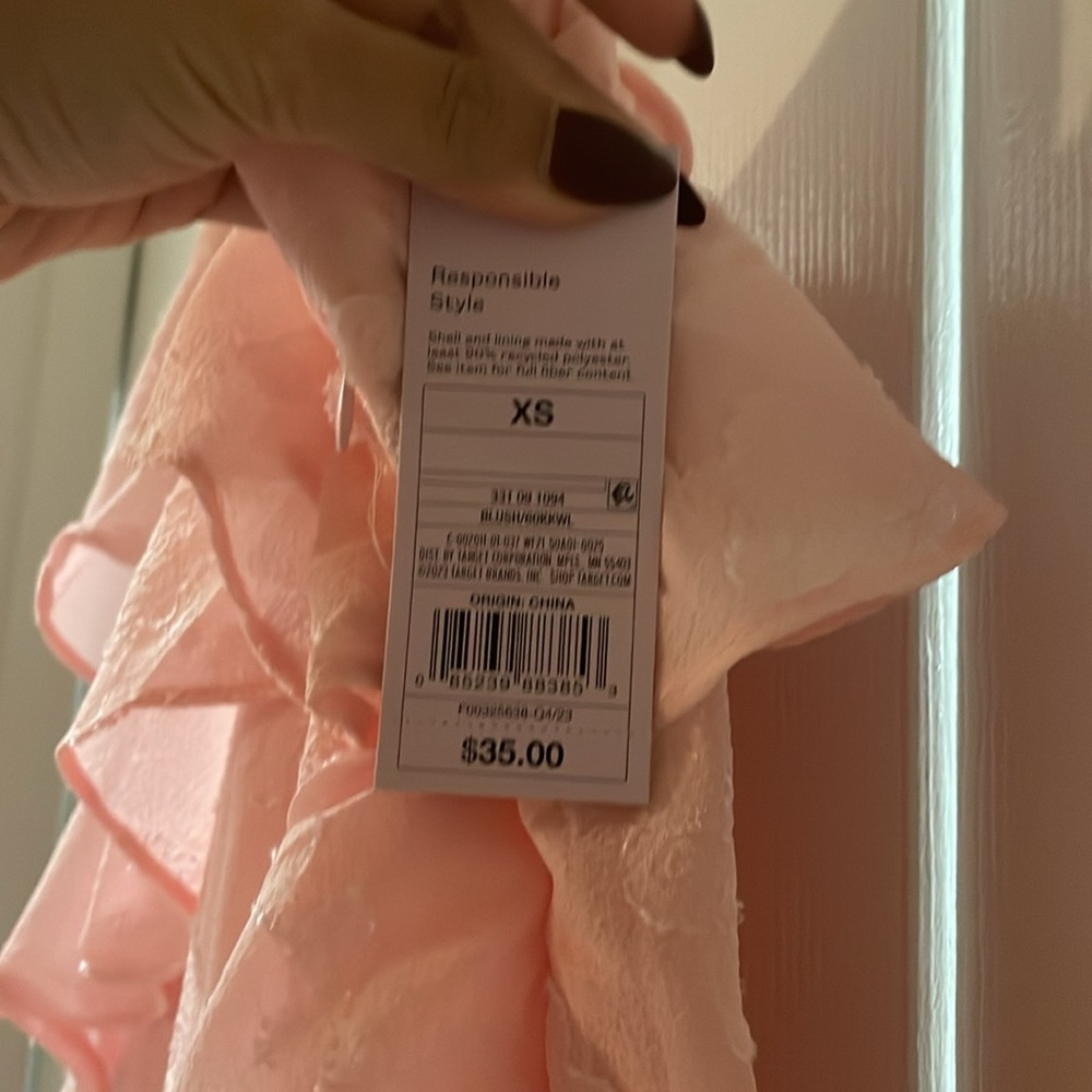 Wild Fable Pink Ruffle Dress - Picture 4 of 4